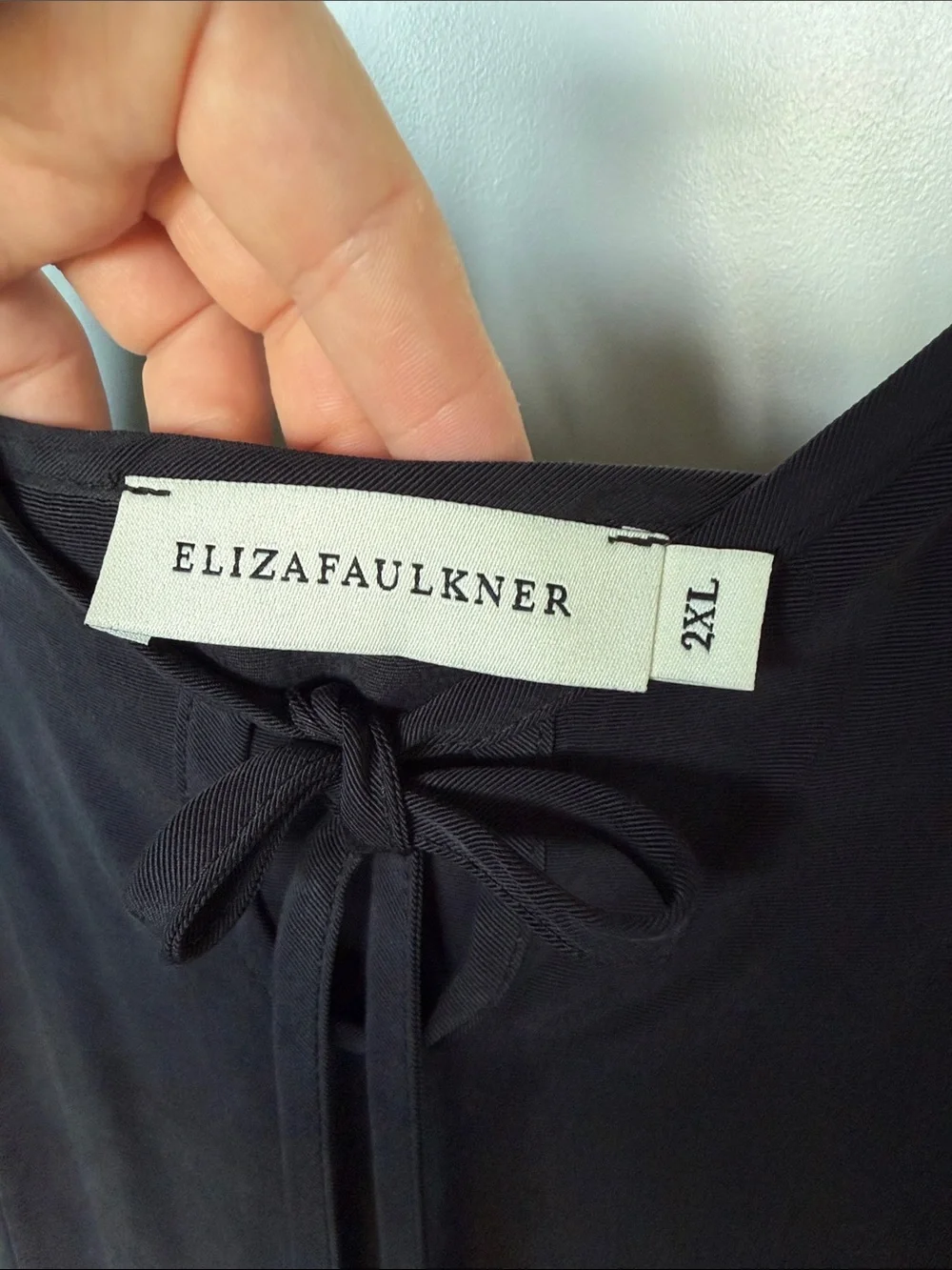 Eliza Faulkner Black Mini Dress - Picture 4 of 6